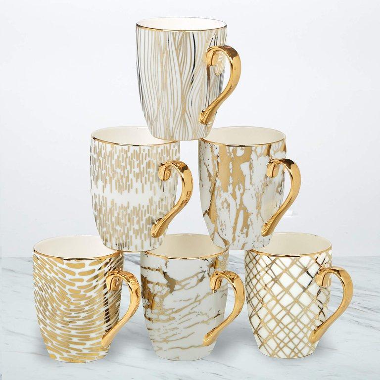 MUG CERAMIC DOREE